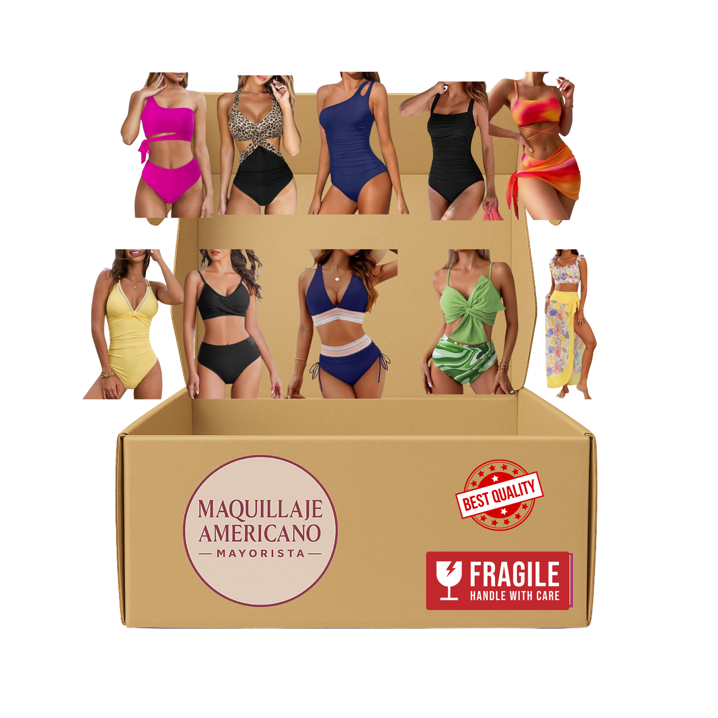 LOTE TRAJE DE BAÑO AMERICANO 25 PIEZAS