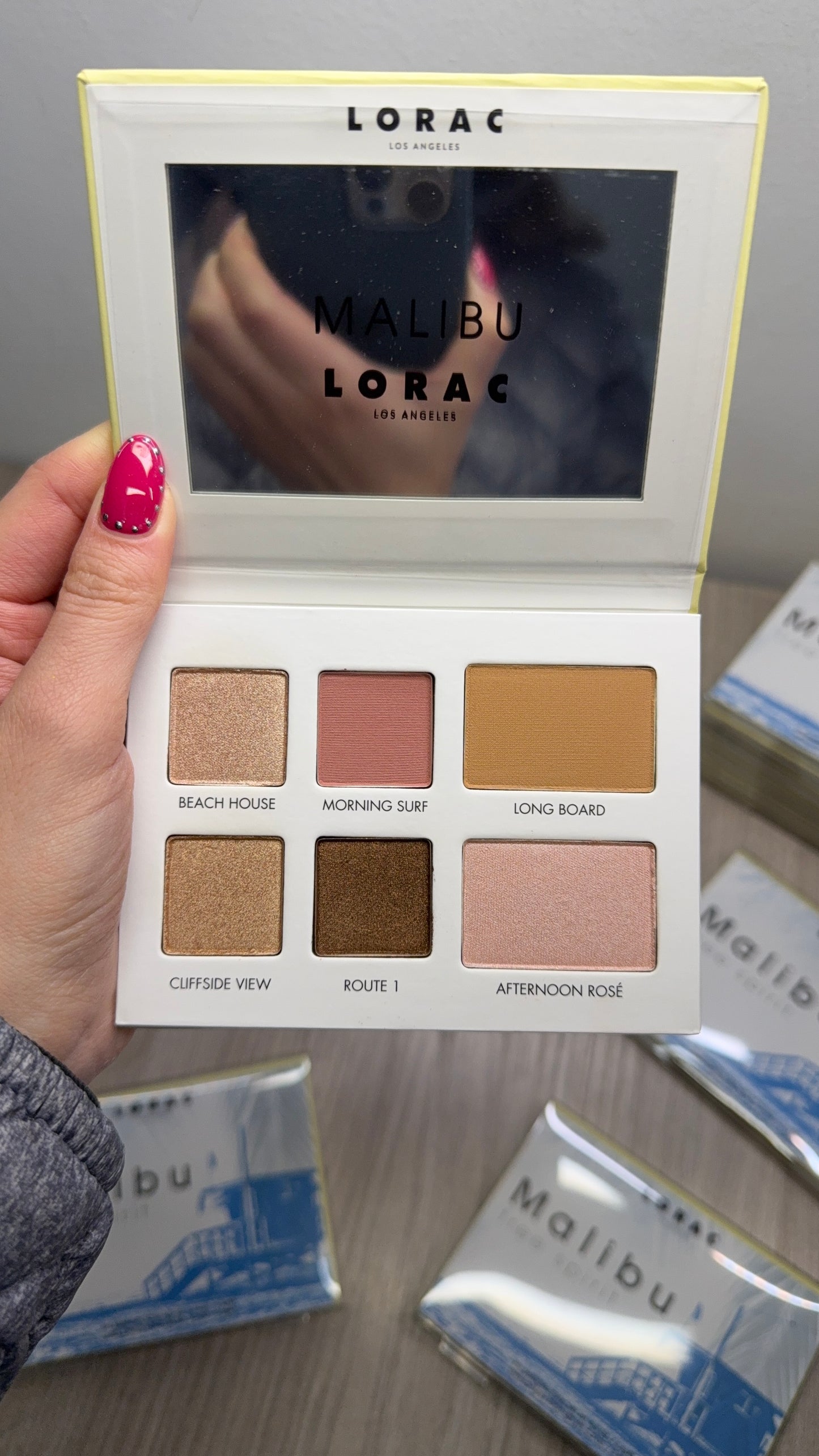 LOTE DE SOMBRAS BY LORAC 10 PIEZAS