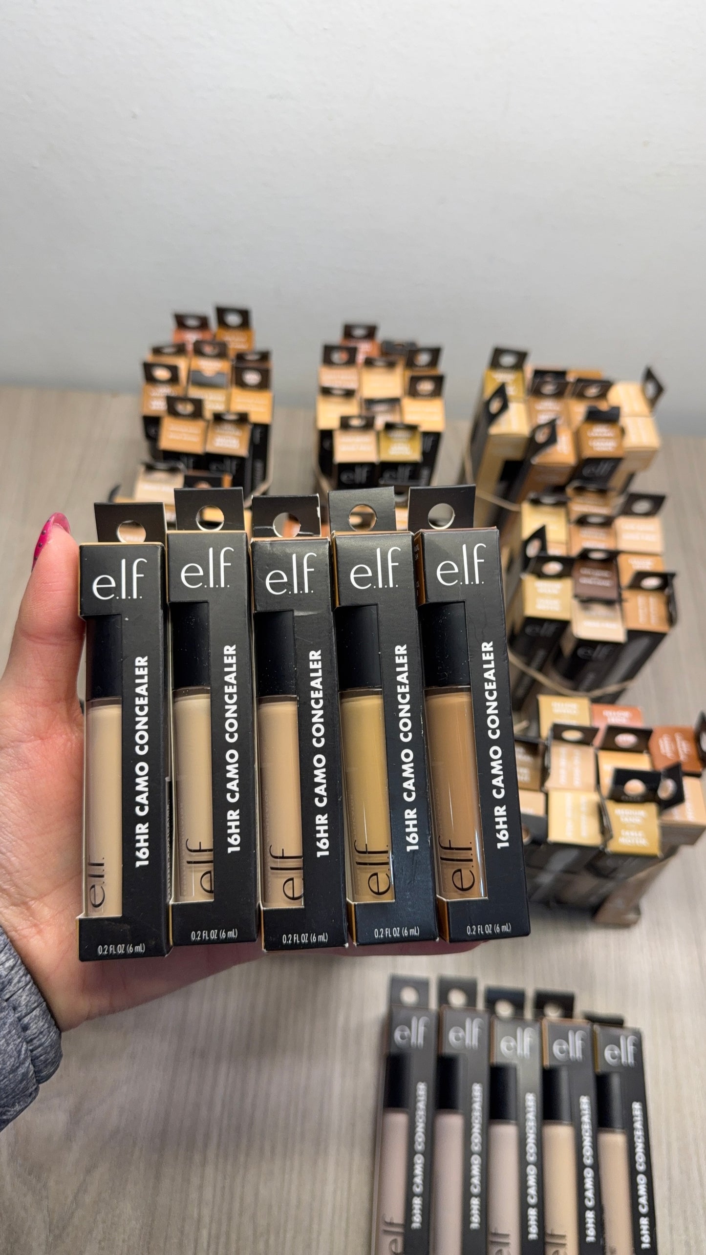 LOTE DE CORRECTOR CAMO BY ELF 10 PIEZAS